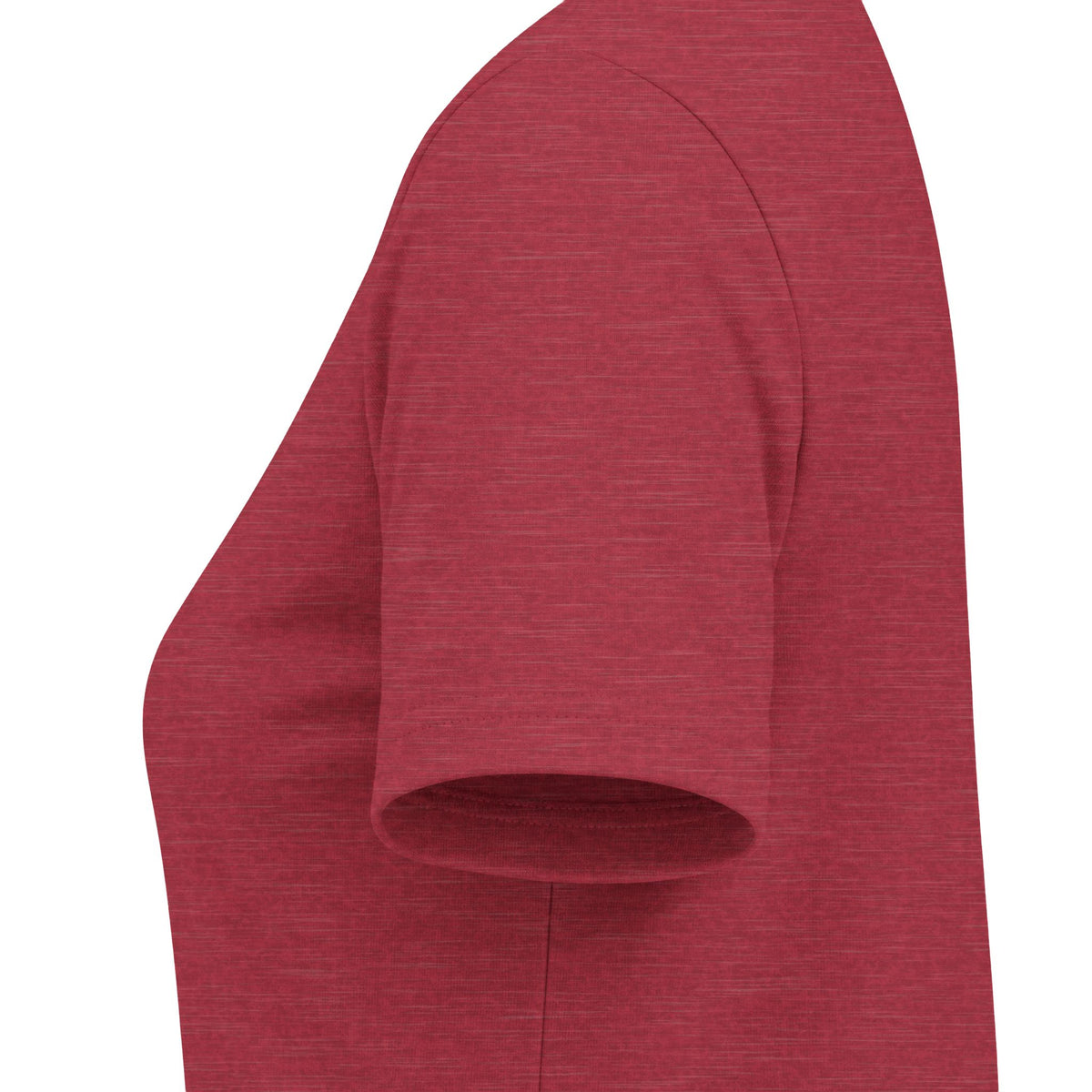 Women's V-Neck Tee — Small Chest Crest Graphic