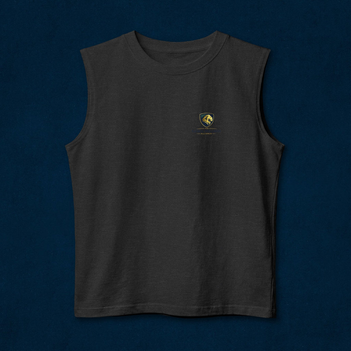 Lion Shield Muscle Athletic Tank Top