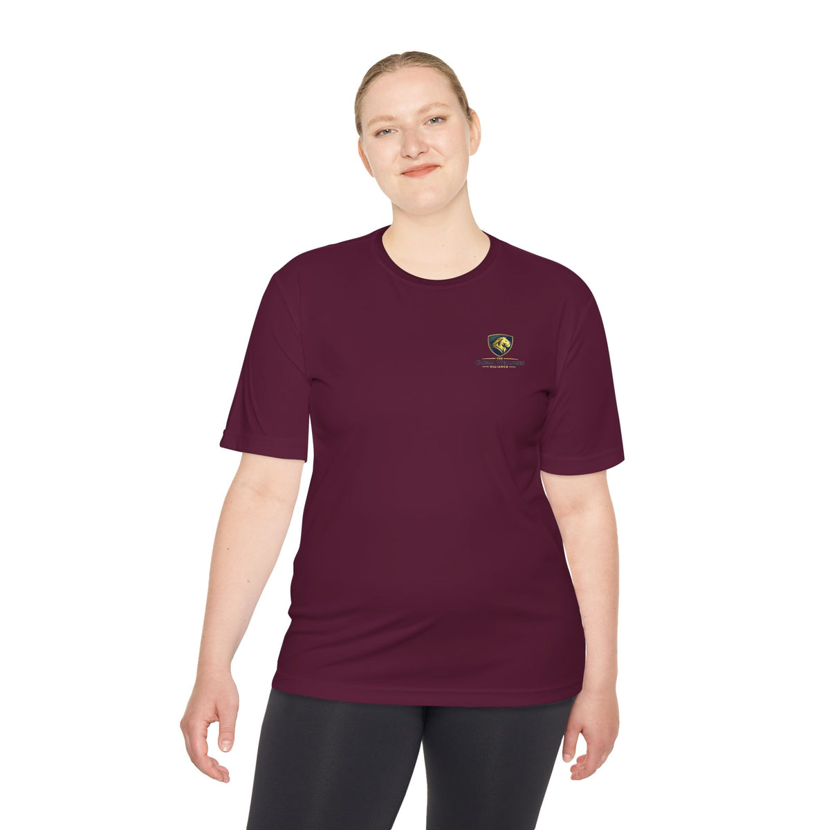 'To More' Moisture-Wicking Tee — Casual Graphic Athletic Shirt
