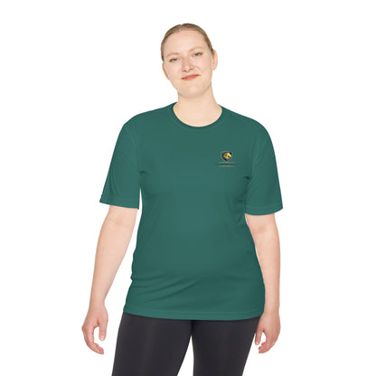 'To More' Moisture-Wicking Tee — Casual Graphic Athletic Shirt
