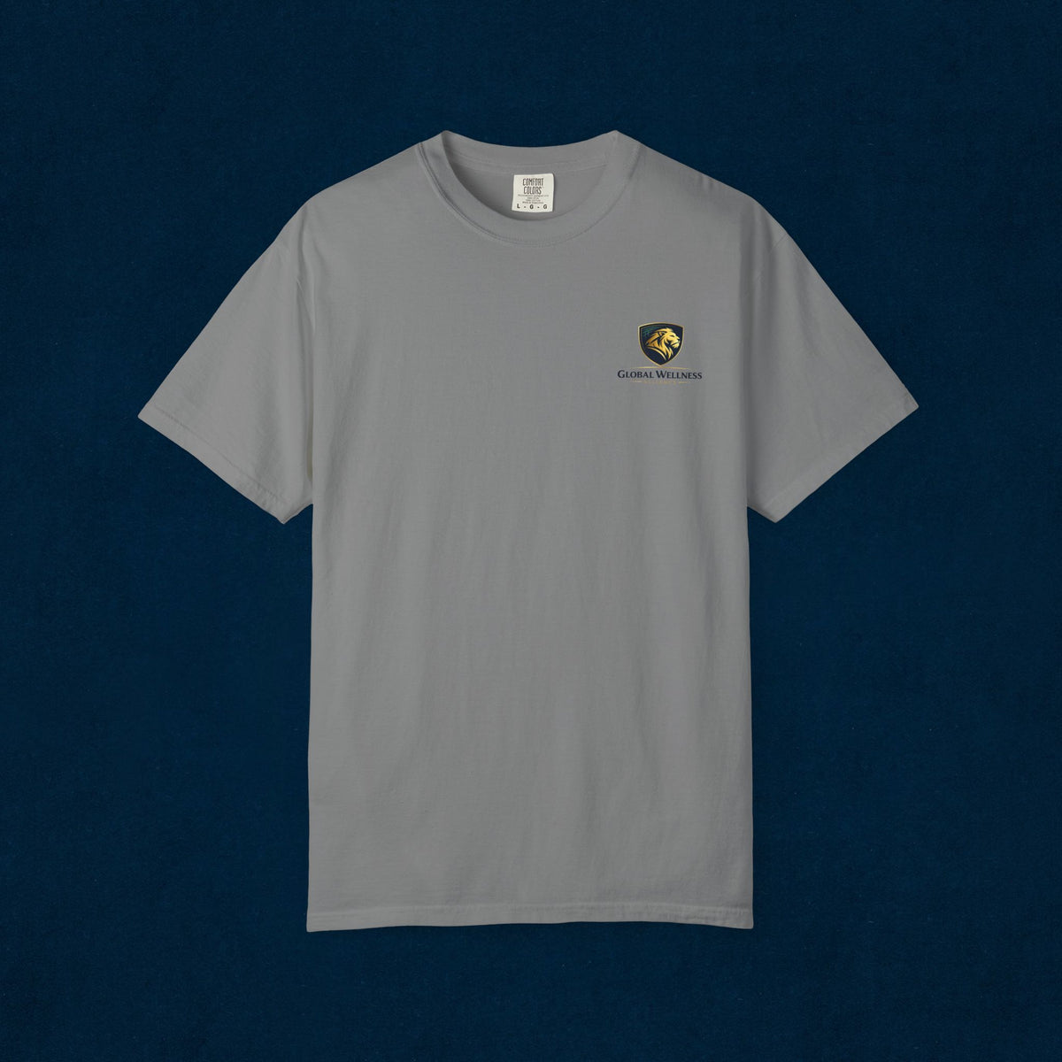 Vintage Crest T-Shirt — Gentle Waves Club Chest Logo