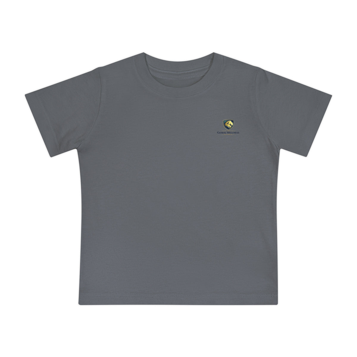 Baby T-Shirt — Yellow Mini Logo Tee (Cute Casual Infant Top)