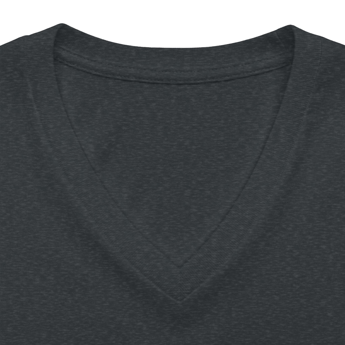 Women's V-Neck Tee — Small Chest Crest Graphic
