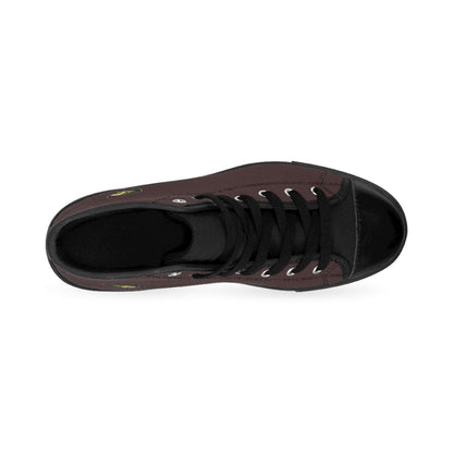 Classic High-Top Sneakers — Global Wellness Alliance Logo