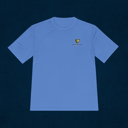 'To More' Moisture-Wicking Tee — Casual Graphic Athletic Shirt