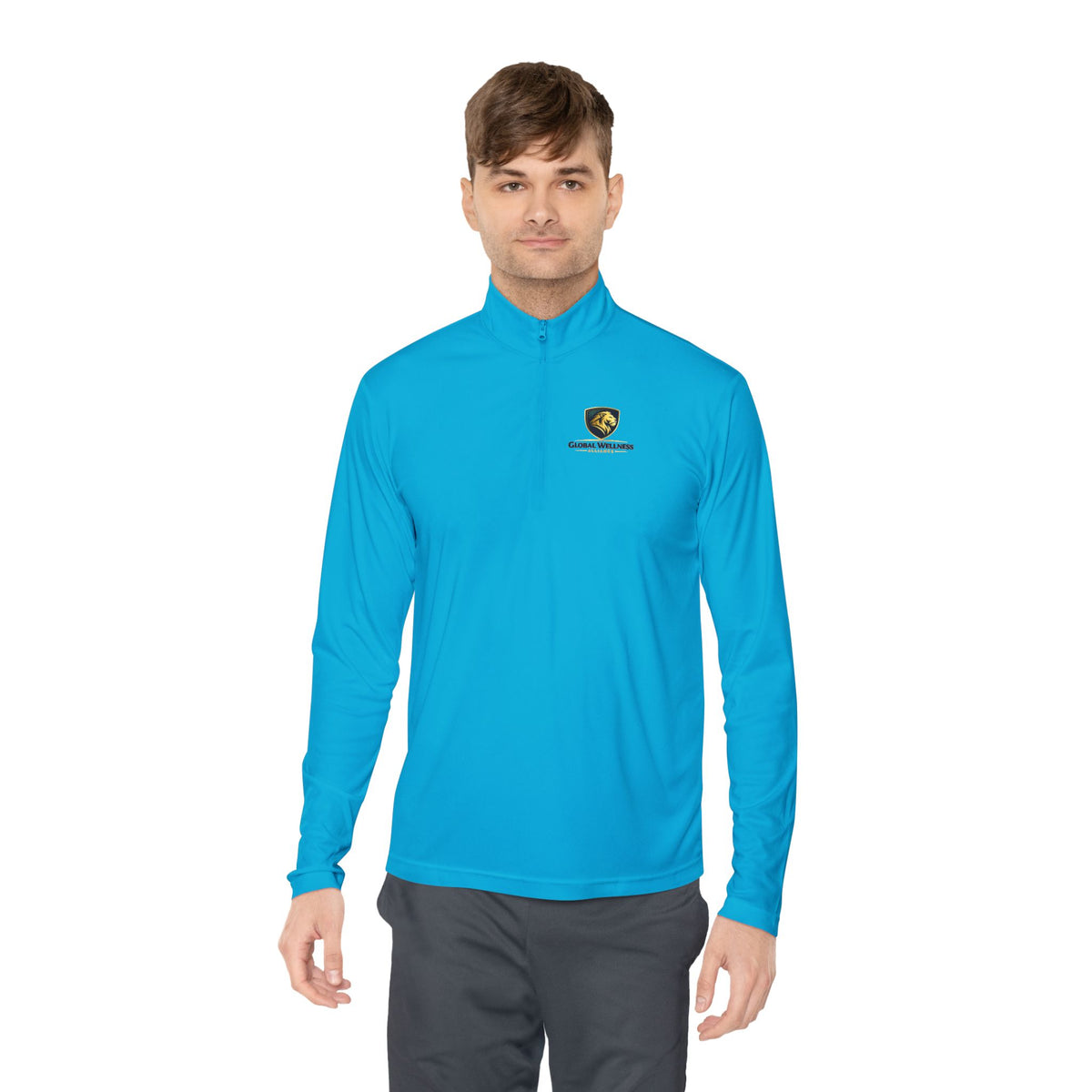 Quarter-Zip Pullover - Small Crest Logo Pullover