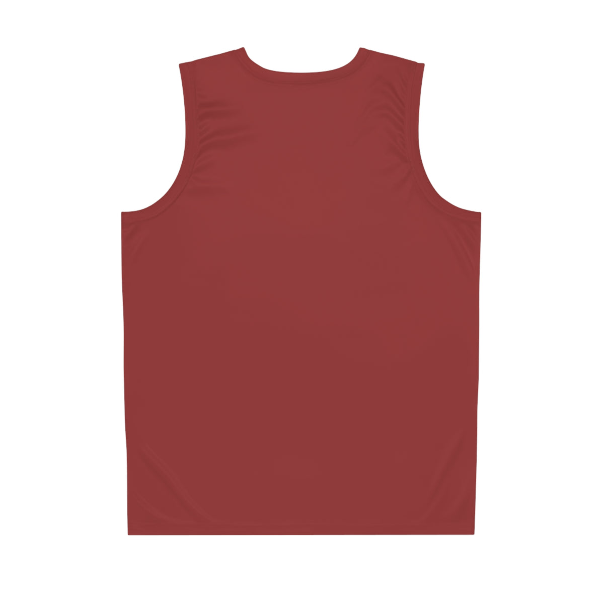Maroon Performance Basketball Jersey — Small Chest Logo