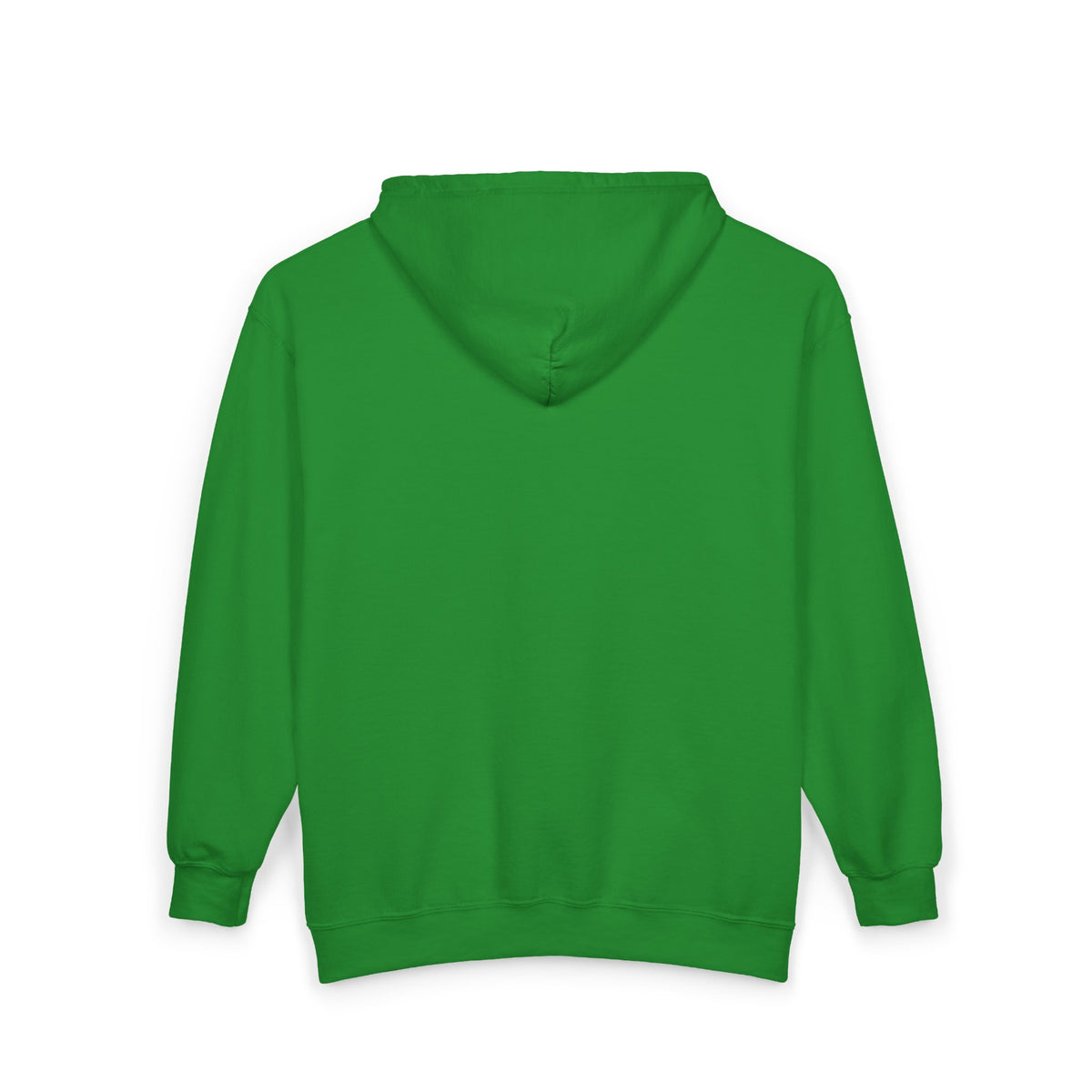 Full-Zip Hooded Sweatshirt — Classic Shield Logo "Golden Wolves"
