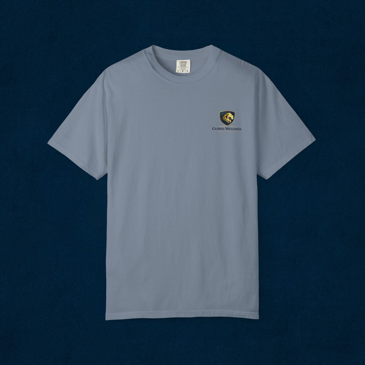 Vintage Crest T-Shirt — Gentle Waves Club Chest Logo