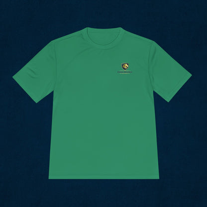 'To More' Moisture-Wicking Tee — Casual Graphic Athletic Shirt