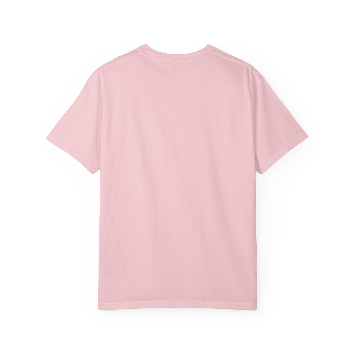 Minimal Cream T‑Shirt with Small Shield Logo — Casual Everyday Tee