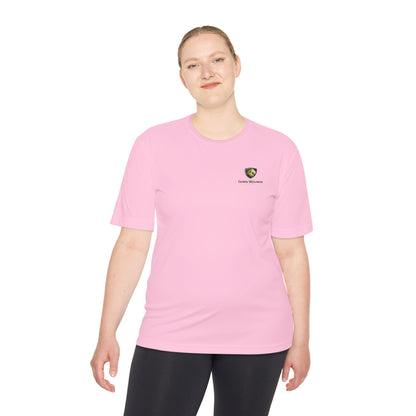 'To More' Moisture-Wicking Tee — Casual Graphic Athletic Shirt