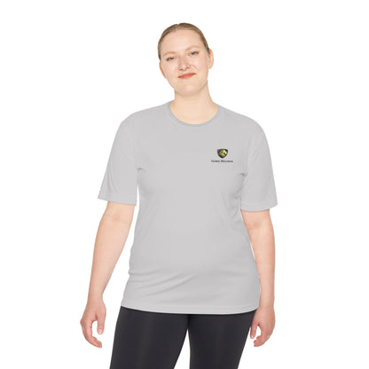 'To More' Moisture-Wicking Tee — Casual Graphic Athletic Shirt