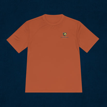 'To More' Moisture-Wicking Tee — Casual Graphic Athletic Shirt