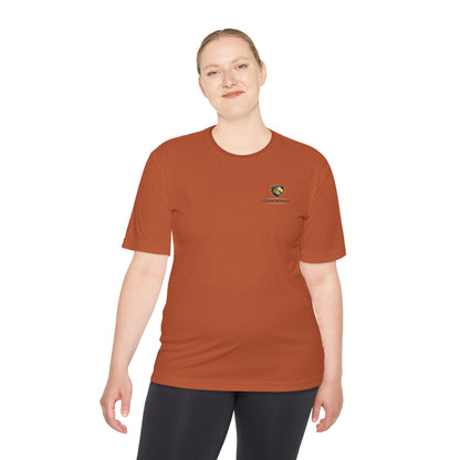 'To More' Moisture-Wicking Tee — Casual Graphic Athletic Shirt