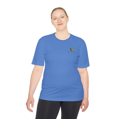 'To More' Moisture-Wicking Tee — Casual Graphic Athletic Shirt