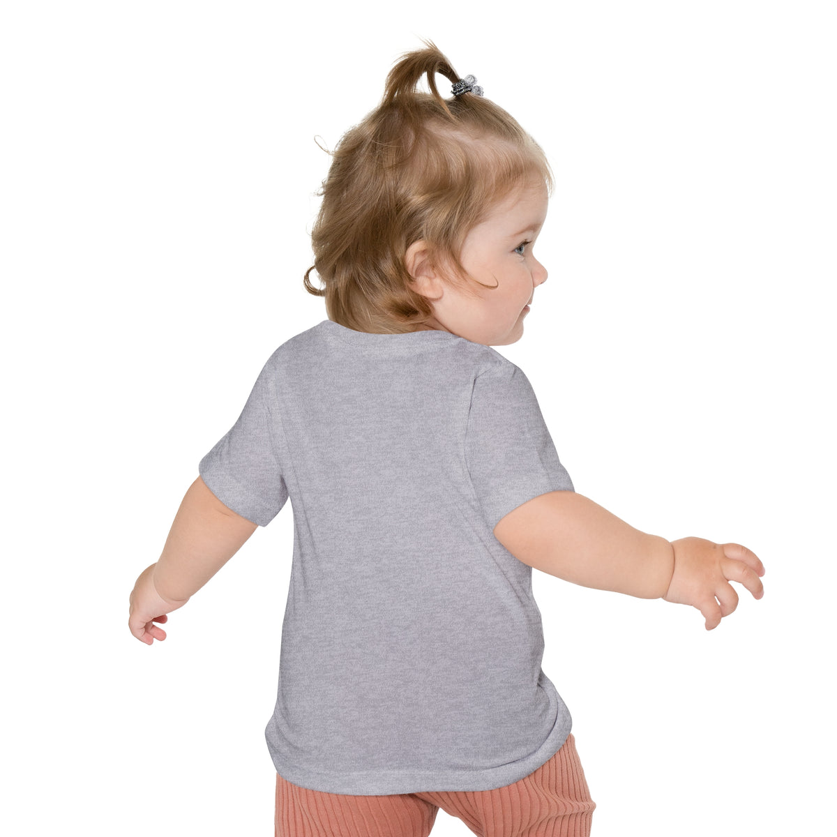 Baby T-Shirt — Yellow Mini Logo Tee (Cute Casual Infant Top)
