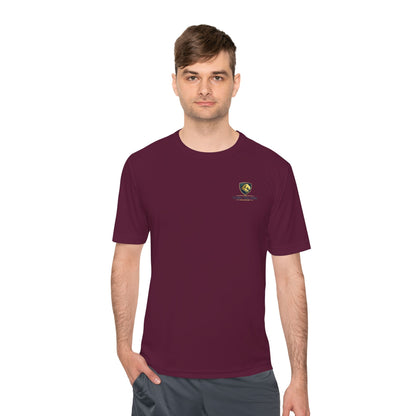 'To More' Moisture-Wicking Tee — Casual Graphic Athletic Shirt