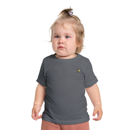 Baby T-Shirt — Yellow Mini Logo Tee (Cute Casual Infant Top)