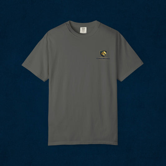 Vintage Crest T-Shirt — Gentle Waves Club Chest Logo