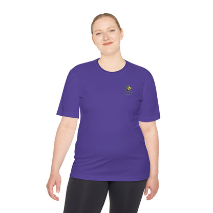 'To More' Moisture-Wicking Tee — Casual Graphic Athletic Shirt