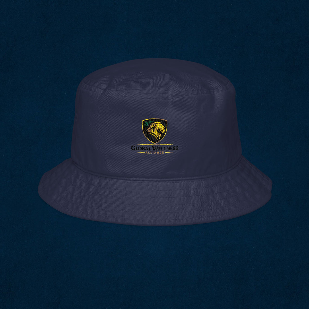 Global Wellness Lion Shield Bucket Hat