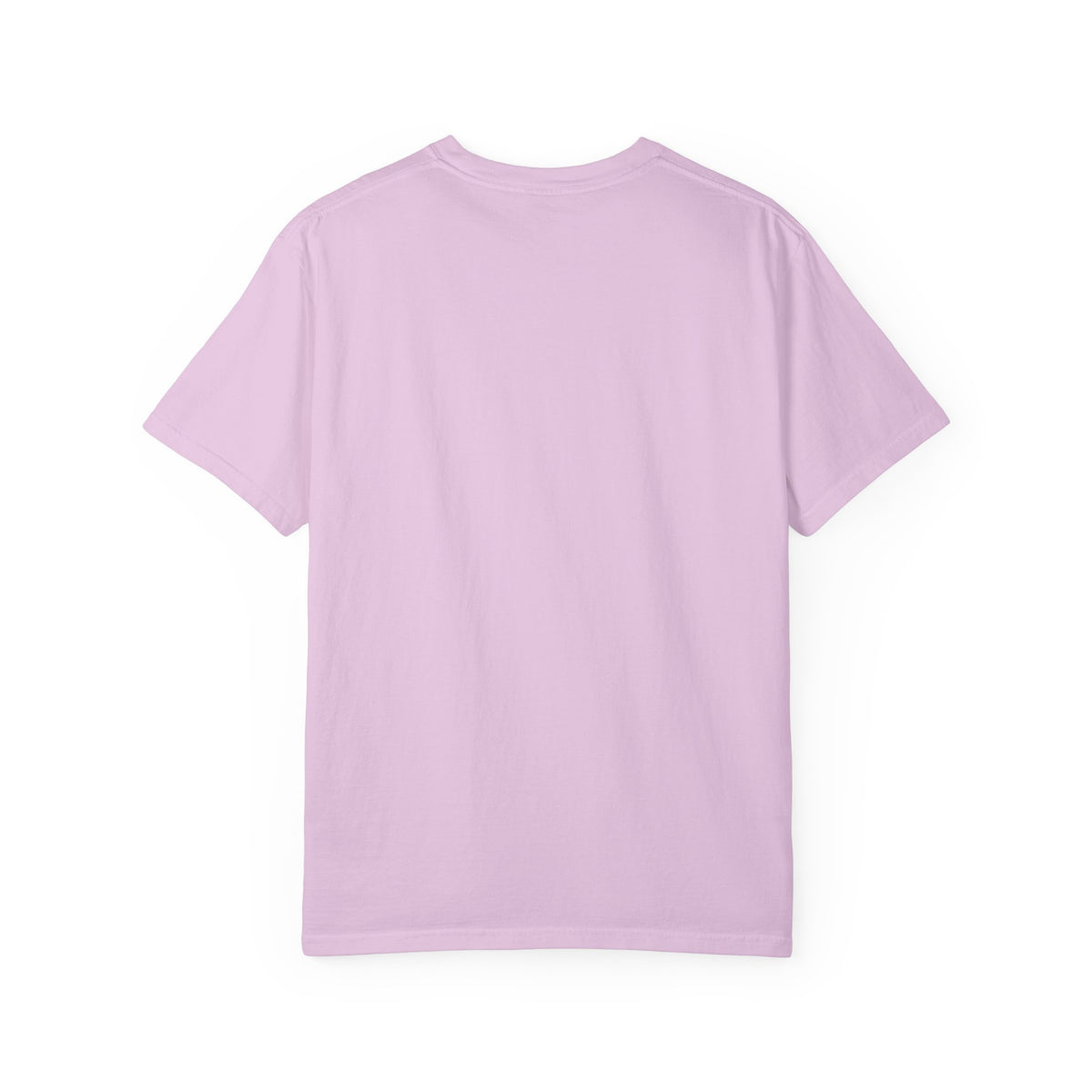 Minimal Cream T‑Shirt with Small Shield Logo — Casual Everyday Tee
