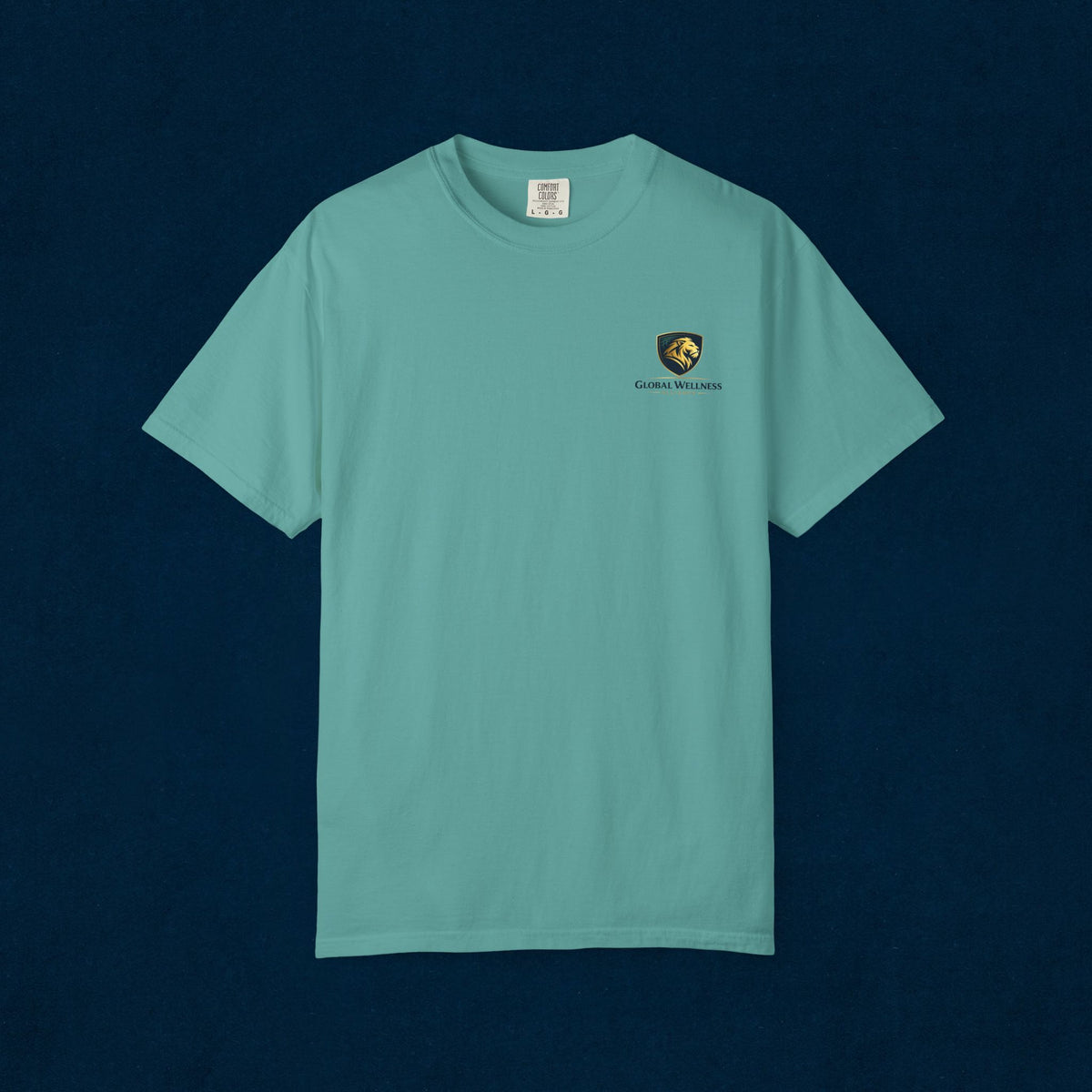 Vintage Crest T-Shirt — Gentle Waves Club Chest Logo