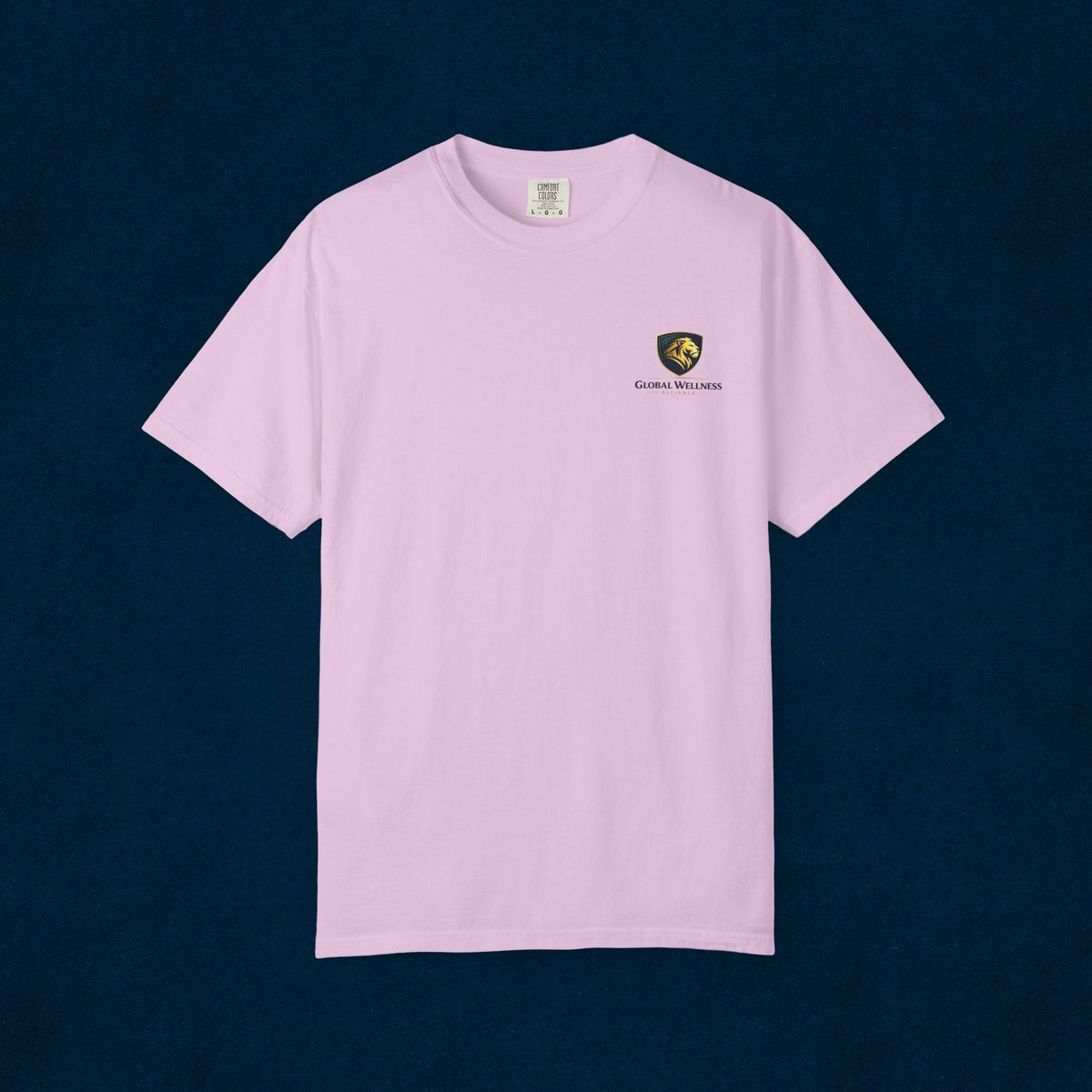 Vintage Crest T-Shirt — Gentle Waves Club Chest Logo