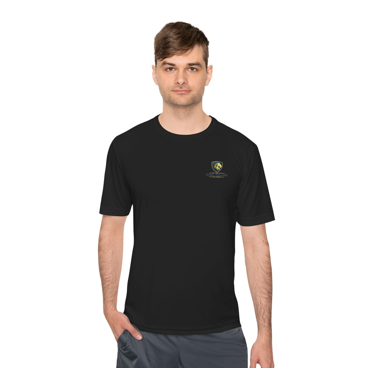 'To More' Moisture-Wicking Tee — Casual Graphic Athletic Shirt