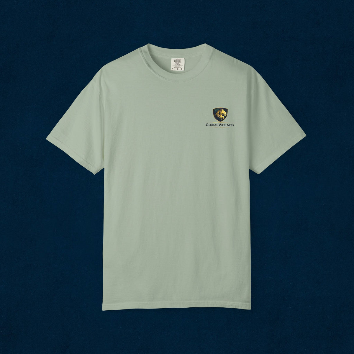 Vintage Crest T-Shirt — Gentle Waves Club Chest Logo
