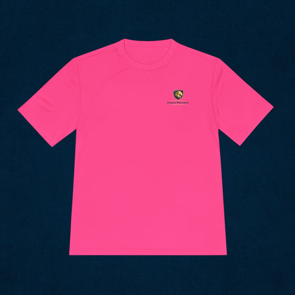 'To More' Moisture-Wicking Tee — Casual Graphic Athletic Shirt