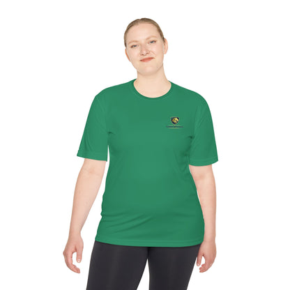 'To More' Moisture-Wicking Tee — Casual Graphic Athletic Shirt