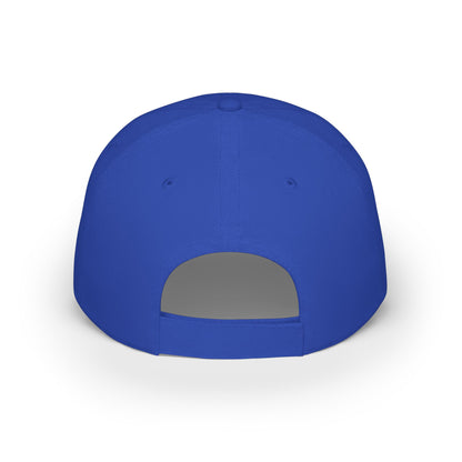 Embroidered Lion Shield Cap — Low Profile Baseball Hat with Global Wellness Logo