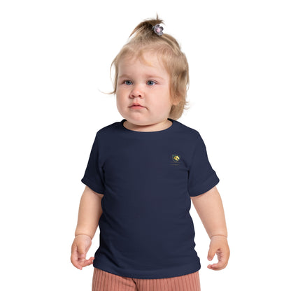 Baby T-Shirt — Yellow Mini Logo Tee (Cute Casual Infant Top)