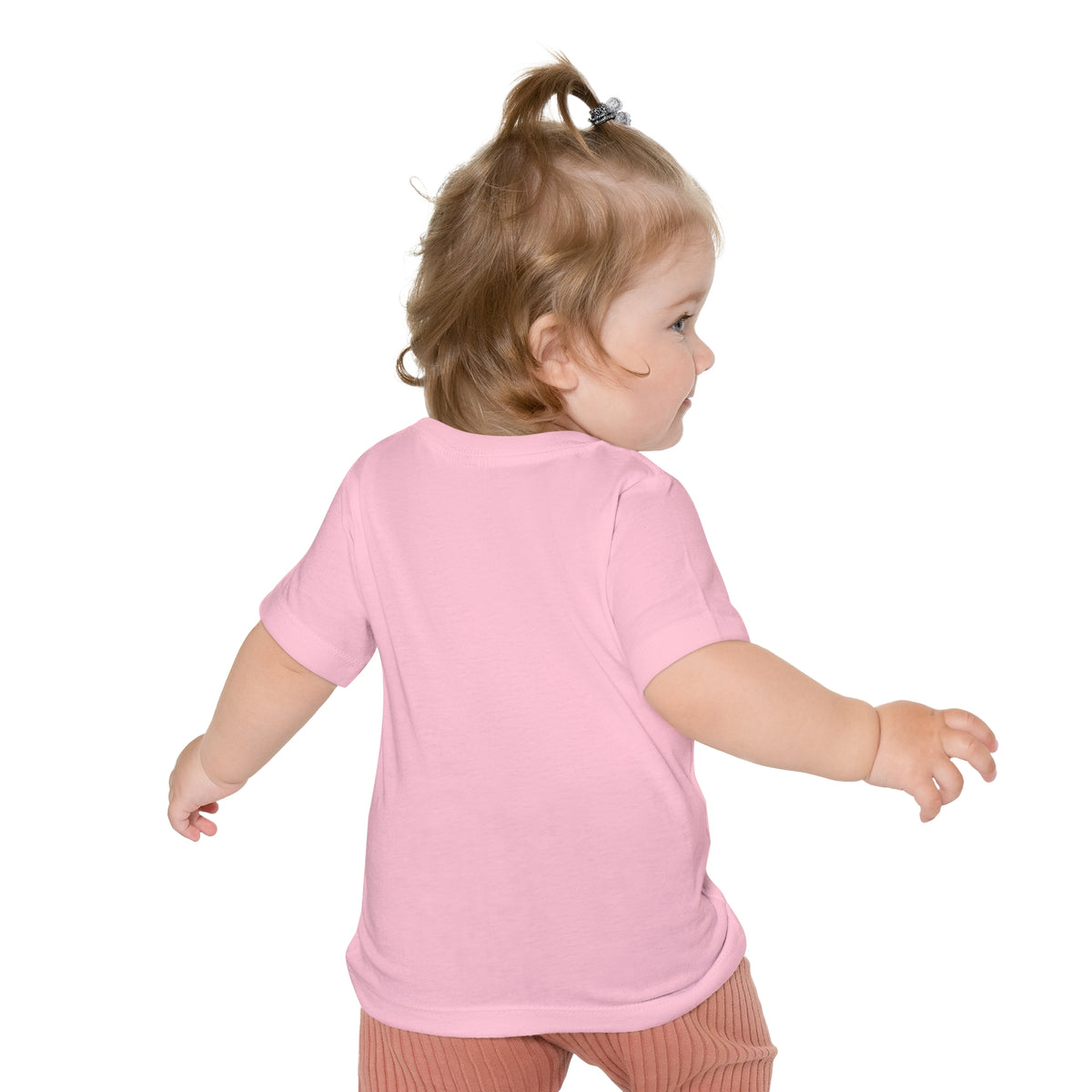 Baby T-Shirt — Yellow Mini Logo Tee (Cute Casual Infant Top)