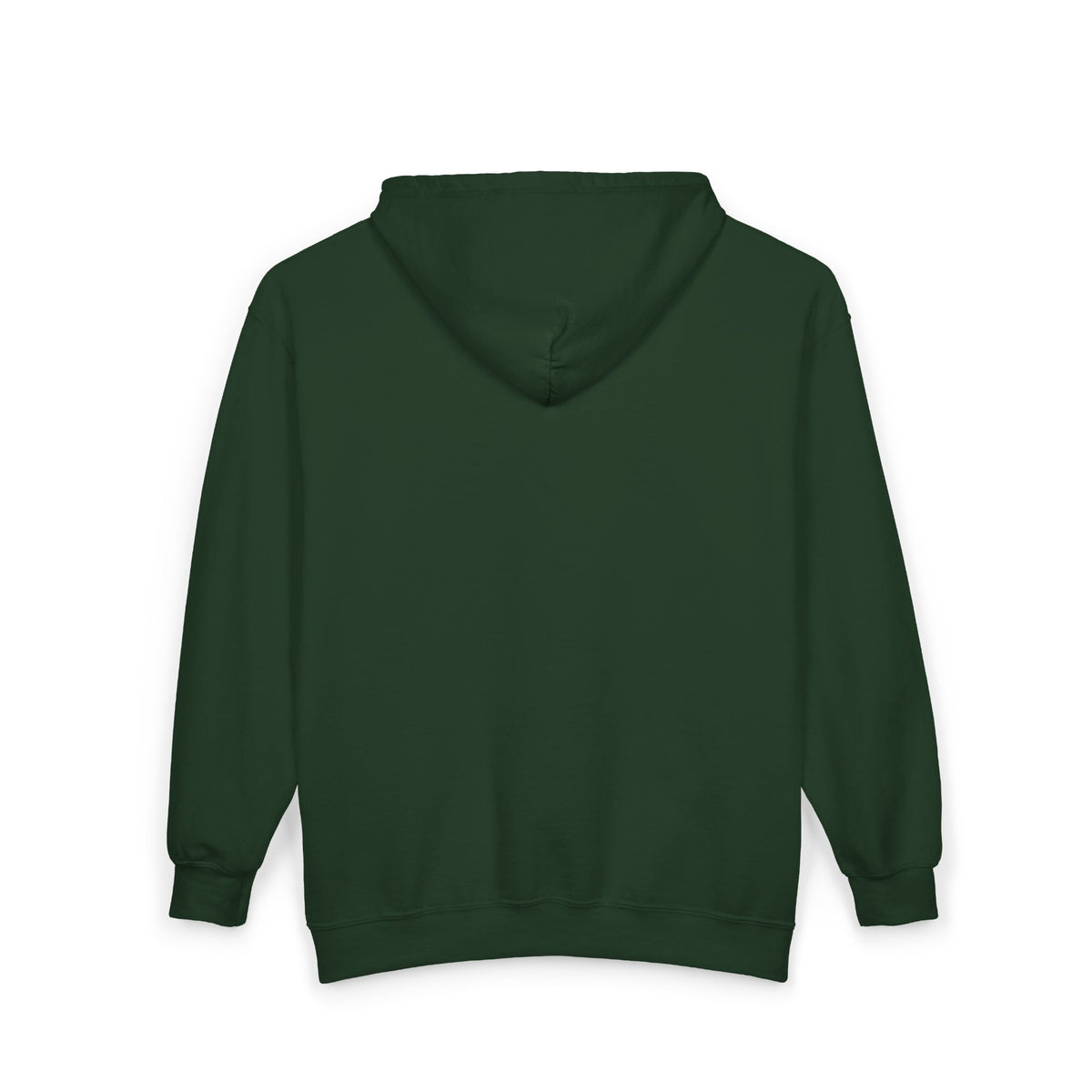Full-Zip Hooded Sweatshirt — Classic Shield Logo "Golden Wolves"