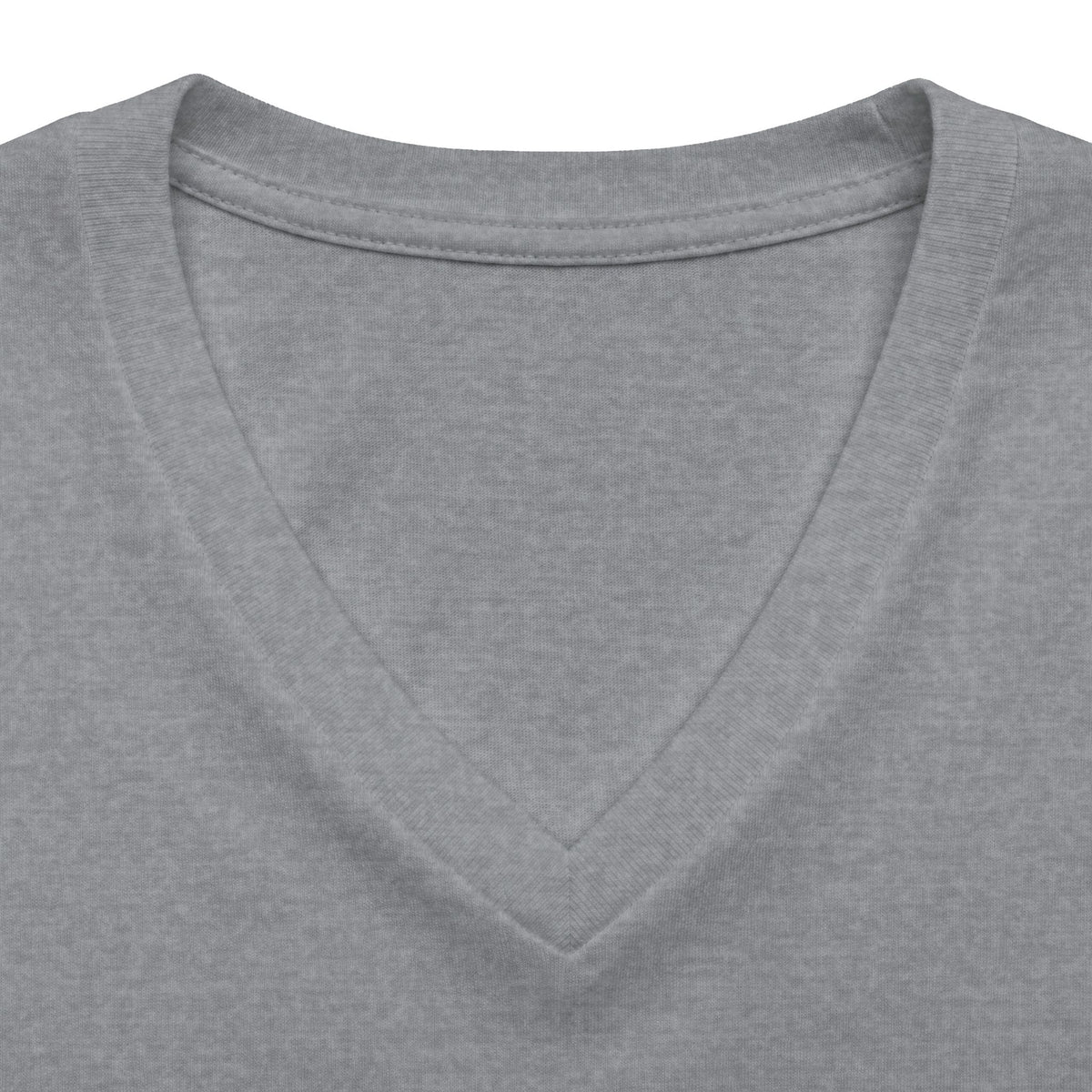 Women's V-Neck Tee — Small Chest Crest Graphic