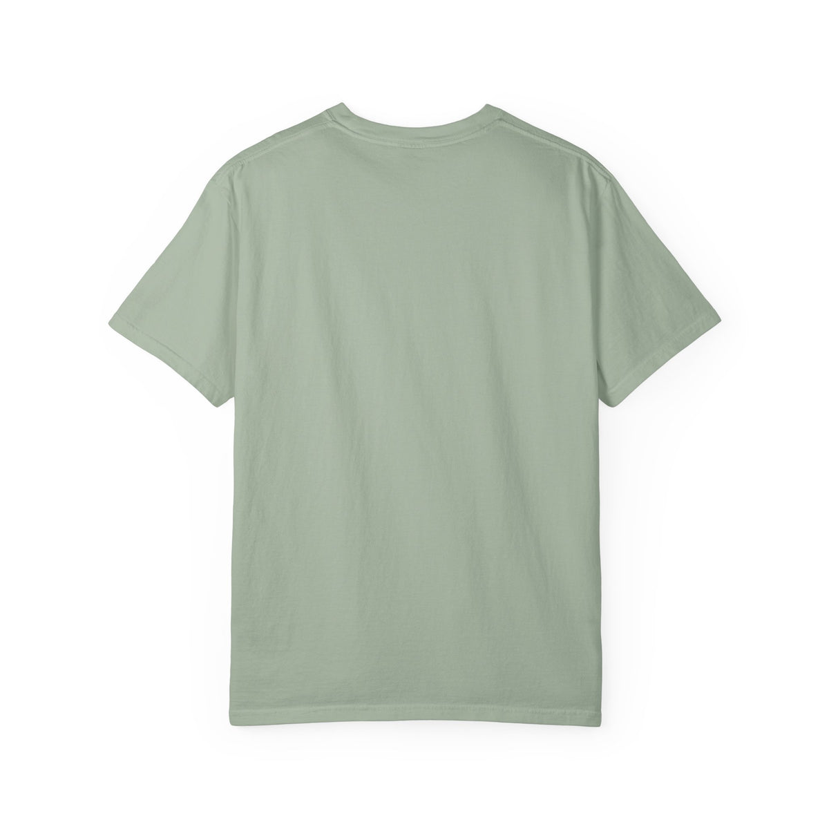 Minimal Cream T‑Shirt with Small Shield Logo — Casual Everyday Tee