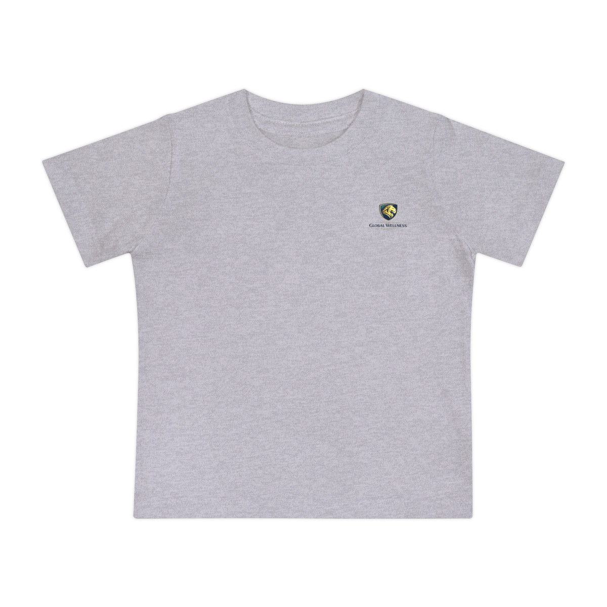 Baby T-Shirt — Yellow Mini Logo Tee (Cute Casual Infant Top)