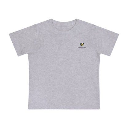 Baby T-Shirt — Yellow Mini Logo Tee (Cute Casual Infant Top)