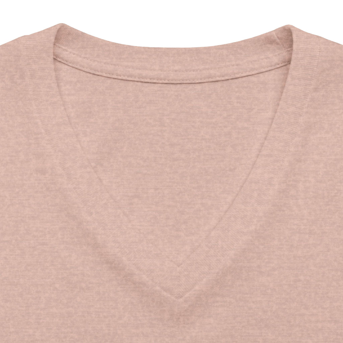 Women's V-Neck Tee — Small Chest Crest Graphic
