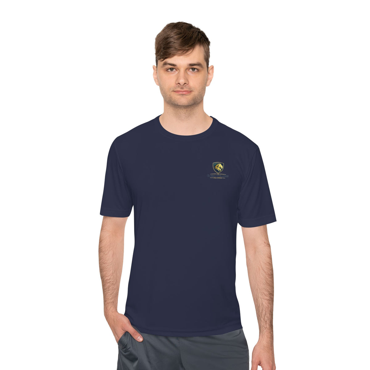 'To More' Moisture-Wicking Tee — Casual Graphic Athletic Shirt