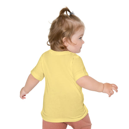Baby T-Shirt — Yellow Mini Logo Tee (Cute Casual Infant Top)