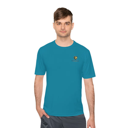 'To More' Moisture-Wicking Tee — Casual Graphic Athletic Shirt