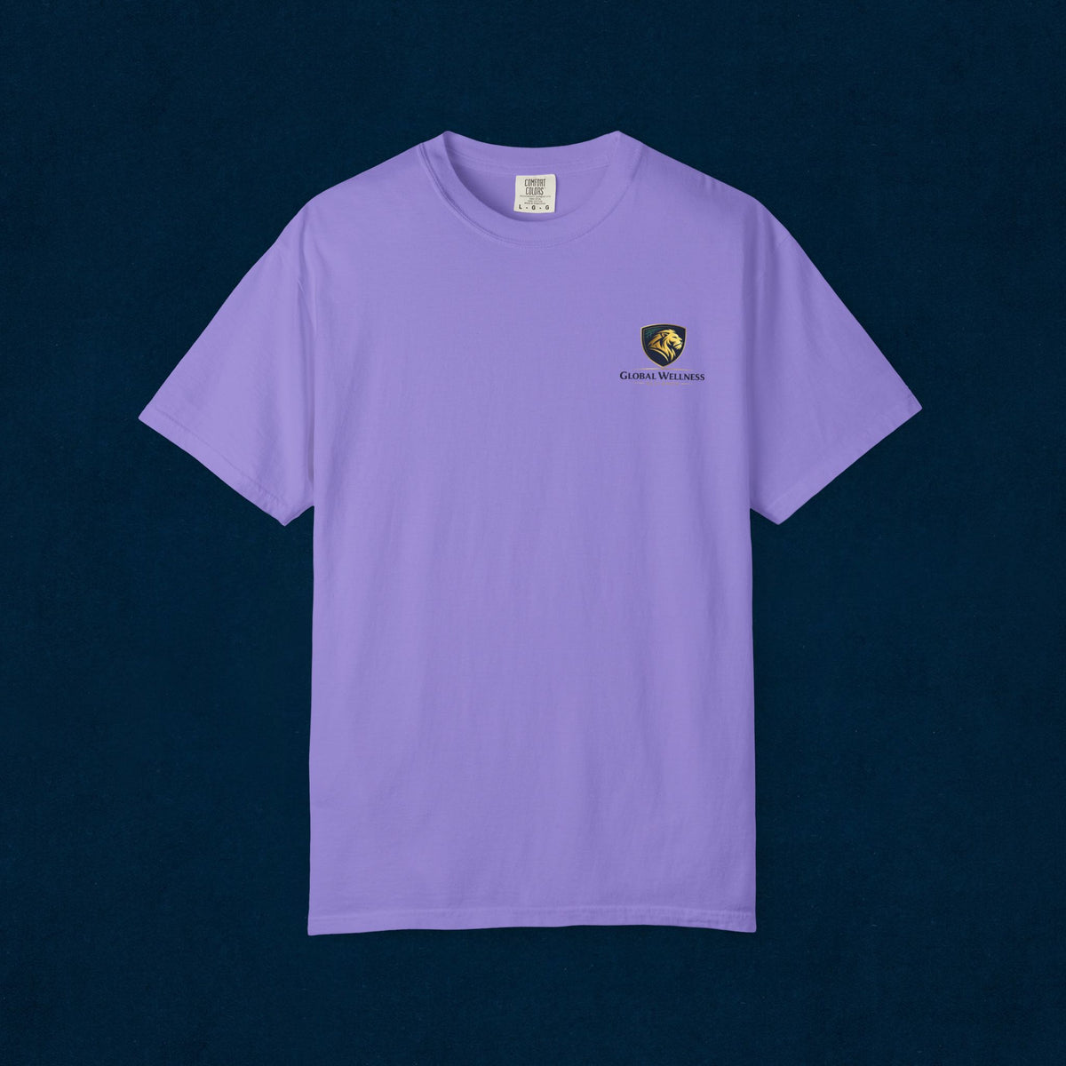 Vintage Crest T-Shirt — Gentle Waves Club Chest Logo