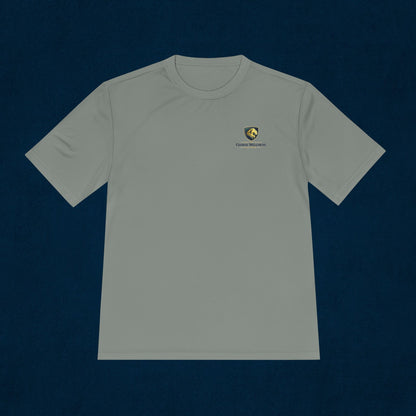 'To More' Moisture-Wicking Tee — Casual Graphic Athletic Shirt