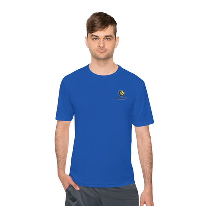 'To More' Moisture-Wicking Tee — Casual Graphic Athletic Shirt
