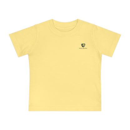 Baby T-Shirt — Yellow Mini Logo Tee (Cute Casual Infant Top)