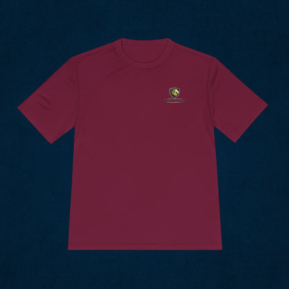 'To More' Moisture-Wicking Tee — Casual Graphic Athletic Shirt